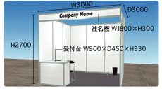 Basic package booth